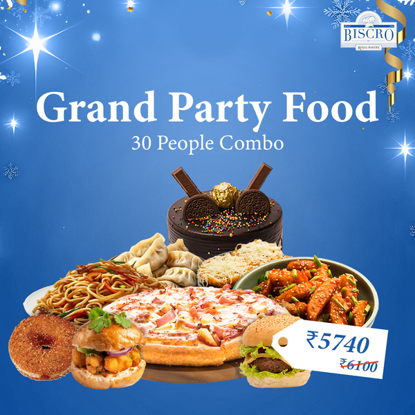 Grand Party Food 30 People Combo