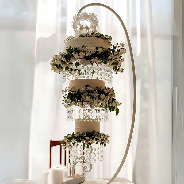 Reverse Hanging Cake 3 Tier